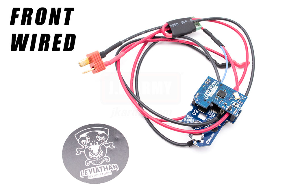 JeffTron Wiring to Front Leviathan MOSFET for Version 2 Gearbox AEG