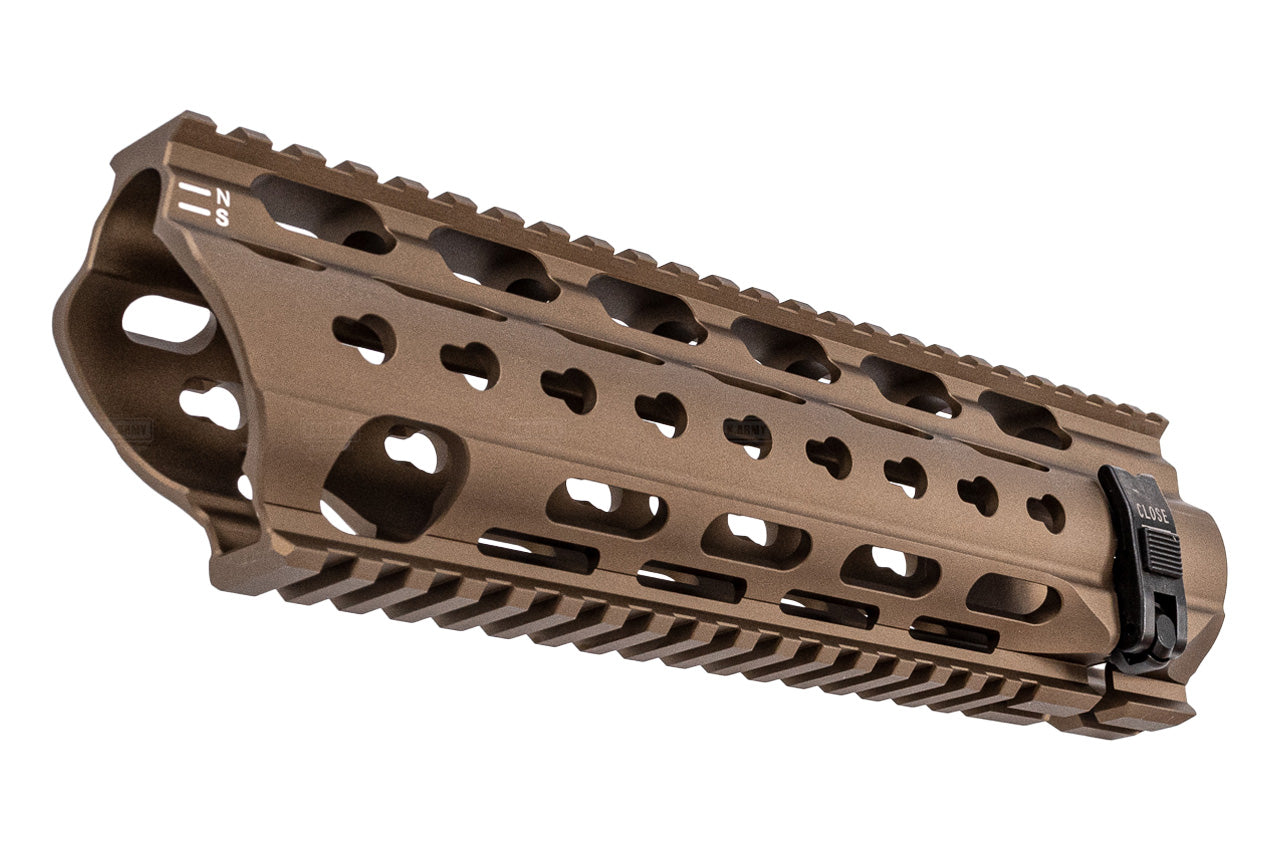 JWI G95K 10 Inch QD HKEY Handguard Rail For UMAREX / VFC HK416D / A5 Airsoft Series ( DE )