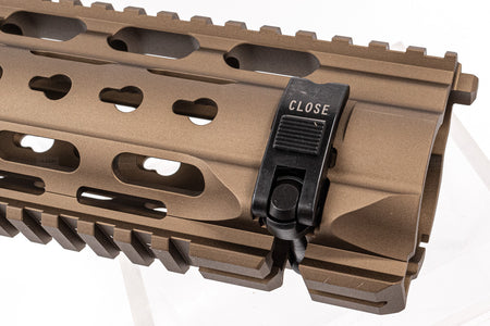 JWI G95K 10 Inch QD HKEY Handguard Rail For UMAREX / VFC HK416D / A5 Airsoft Series ( DE )