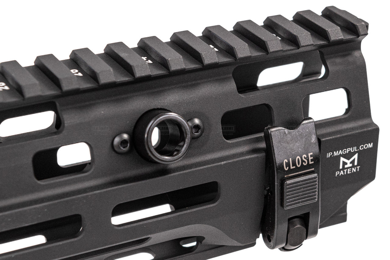JWI G95K 10 Inch QD M-LOK Handguard Rail For UMAREX / VFC HK416D / A5 Airsoft Series ( Black / DE )-Dark Earth ( DE )