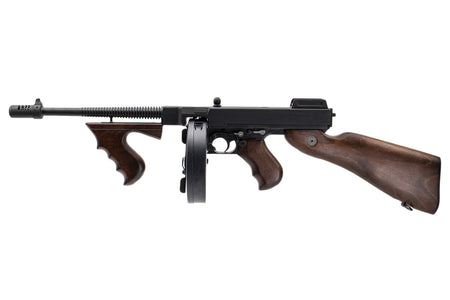 KING ARMS Thompson M1928 Military AEG Airsoft ( Real Wood )