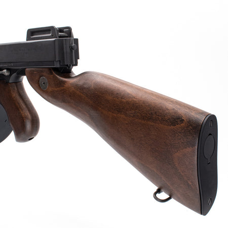 KING ARMS Thompson M1928 Military AEG Airsoft ( Real Wood )