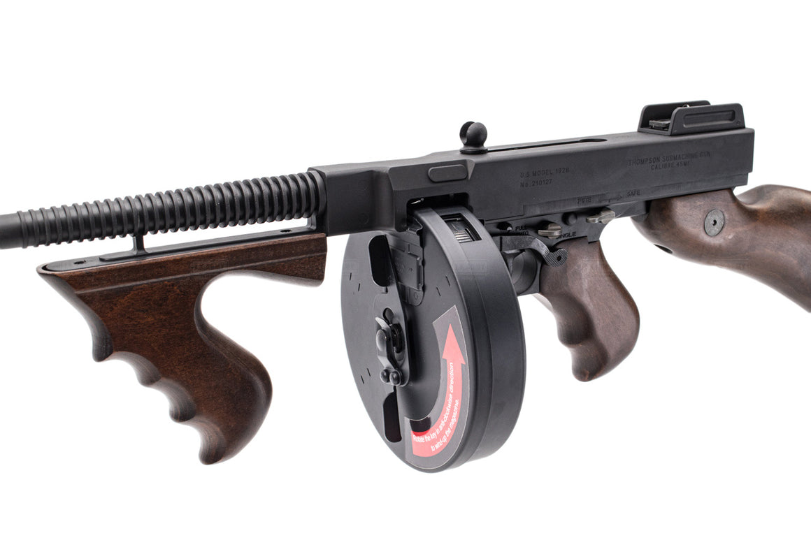 KING ARMS Thompson M1928 Military AEG Airsoft ( Real Wood )