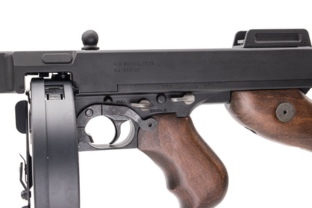 KING ARMS Thompson M1928 Military AEG Airsoft ( Real Wood )