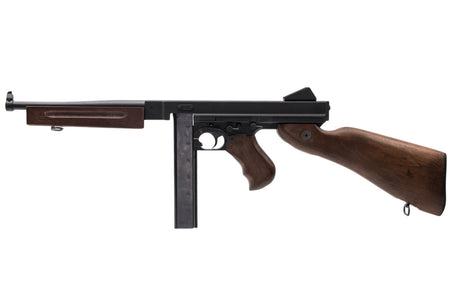 KING ARMS Thompson M1A1 Military AEG Airsoft ( Real Wood )