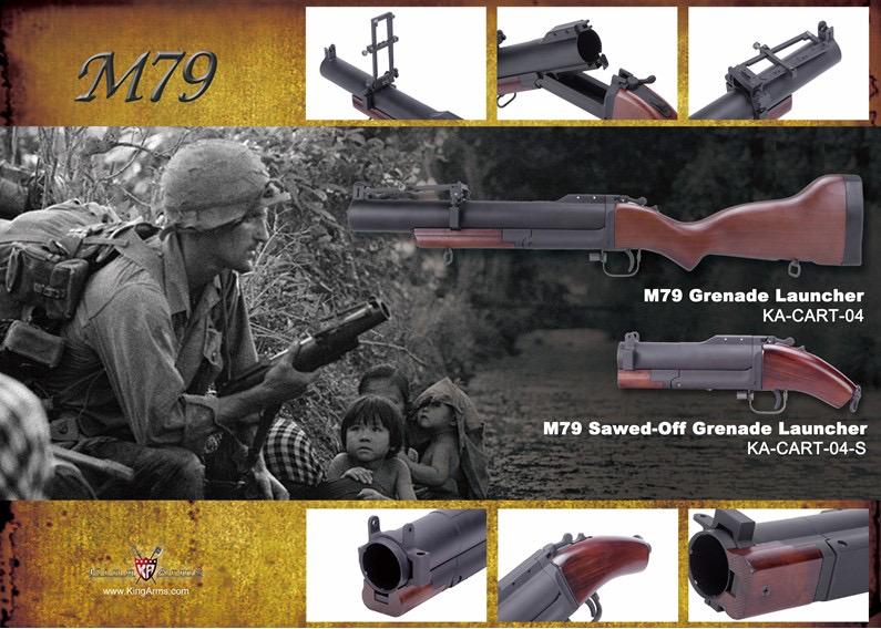 King Arms M79 Airsoft Grenade Launcher