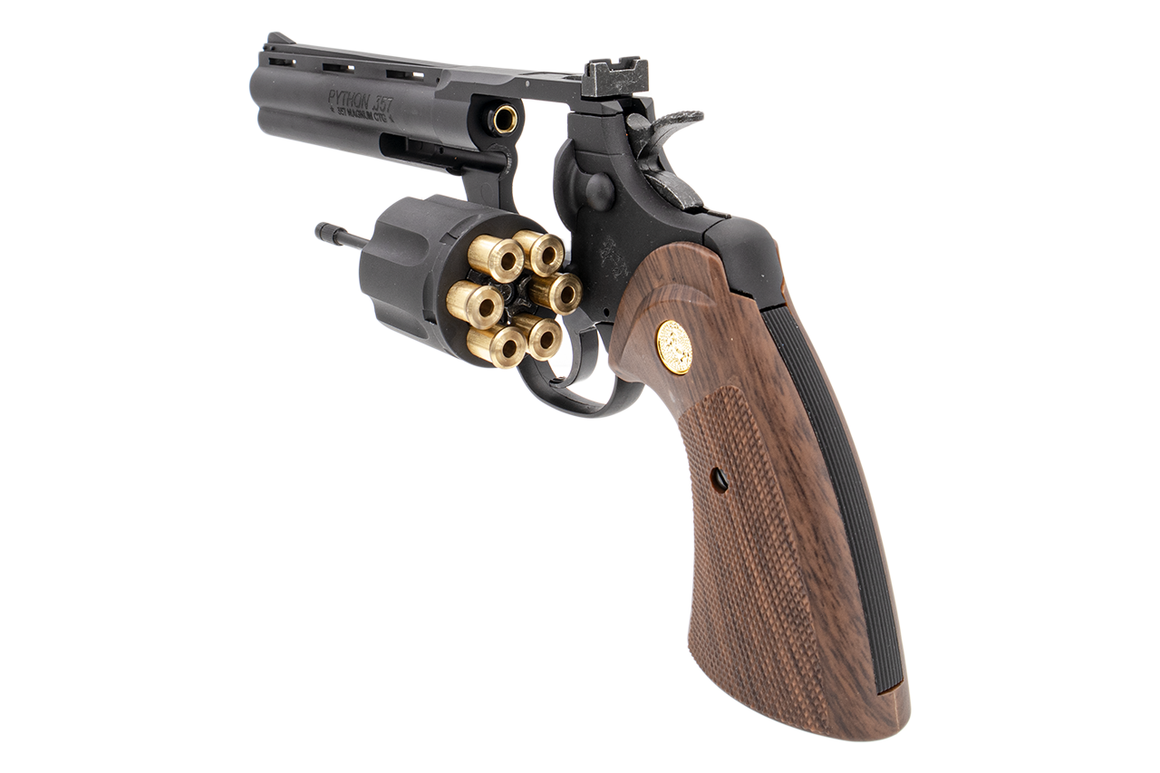 King Arms COLT Python .357 6" Colt Magnum Gas Revolver ( Black )