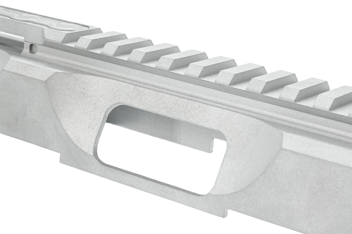 KCN CNC Aluminum Top Cover Set For KSC / KWA MP9 / TP9 GBB Series-RAW Edition