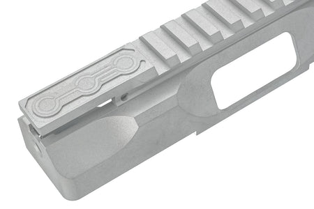 KCN CNC Aluminum Top Cover Set For KSC / KWA MP9 / TP9 GBB Series-RAW Edition