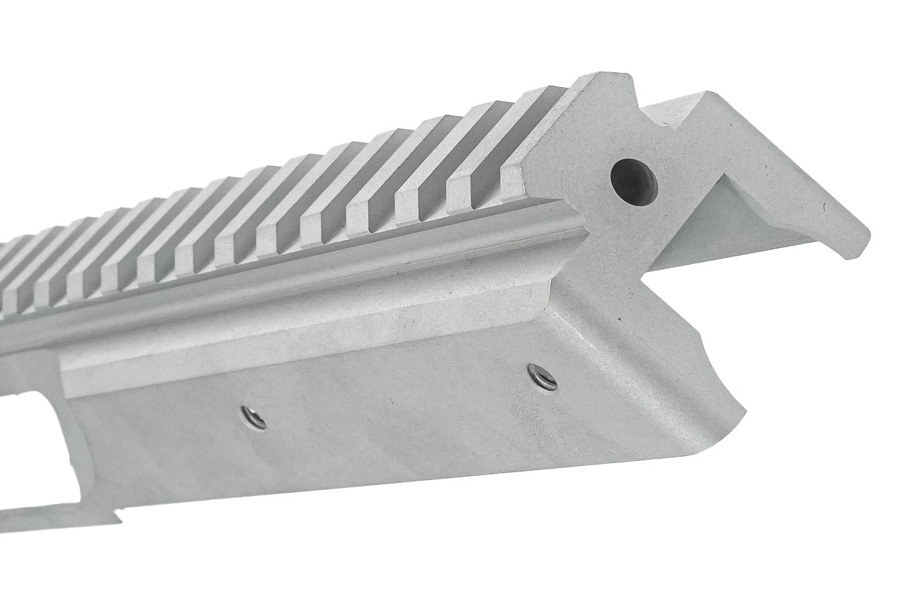 KCN CNC Aluminum Top Cover Set For KSC / KWA MP9 / TP9 GBB Series-RAW Edition