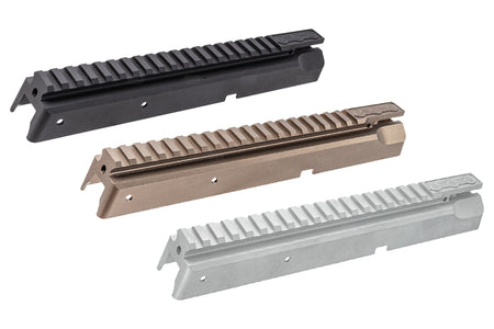 KCN CNC Aluminum Top Cover Set For KSC / KWA MP9 / TP9 GBB Series-RAW Edition