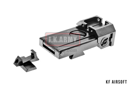 KF Airsoft Hi-Capa Front and Rear Sight Set ( Black )