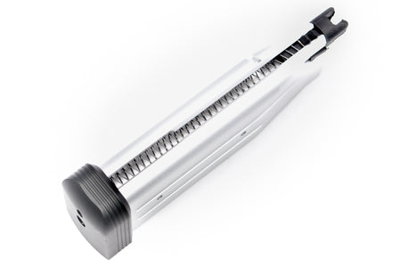 KF Airsoft CNC Aluminum 30 Rds Magazine for Tokyo Marui Hi-Capa 5.1 GBB ( Silver )