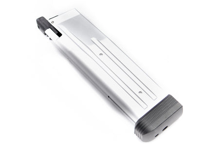 KF Airsoft CNC Aluminum 30 Rds Magazine for Tokyo Marui Hi-Capa 5.1 GBB ( Silver )