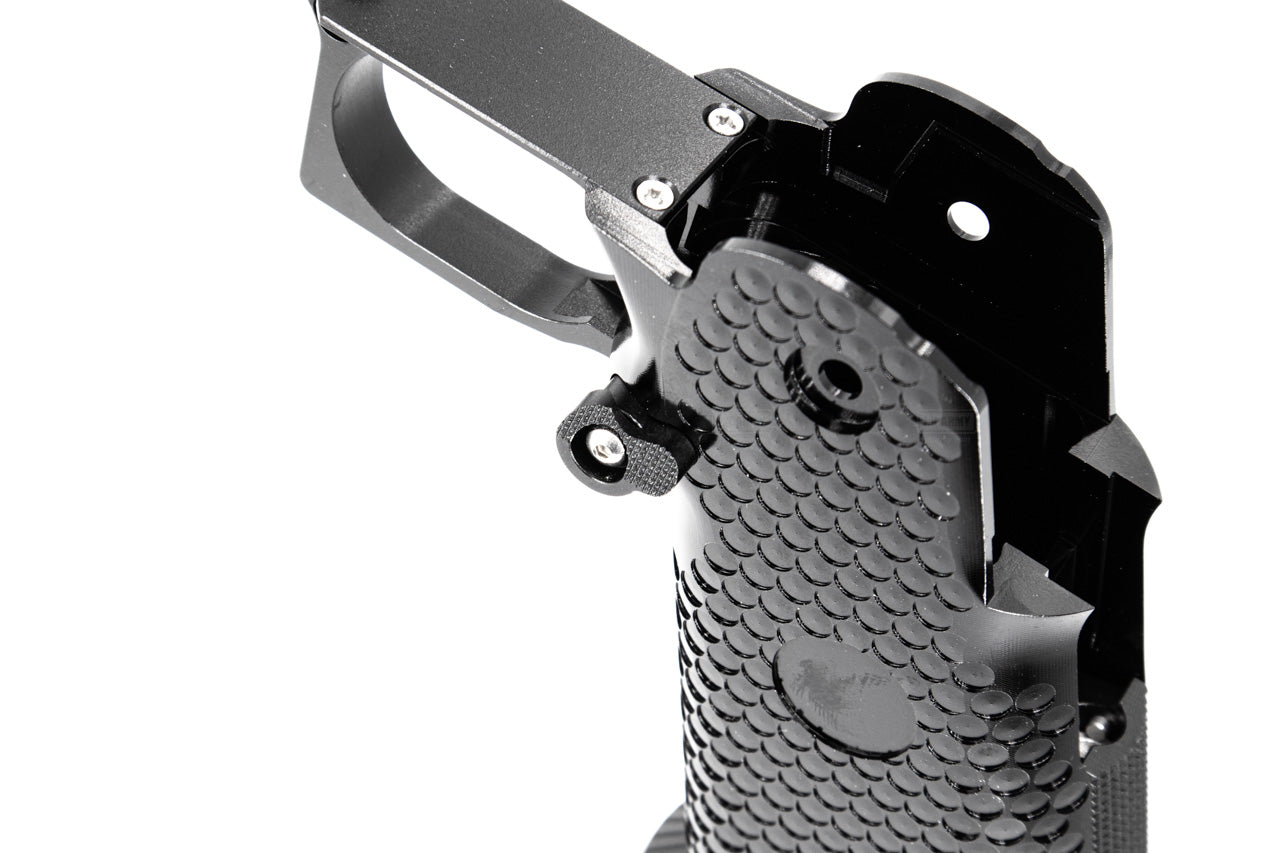 KF Airsoft CNC Aluminum Grip for Marui TM Hi-Capa GBB ( Black )