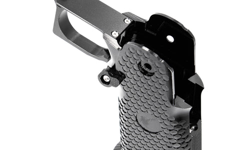 KF Airsoft CNC Aluminum Grip for Marui TM Hi-Capa GBB ( Black )