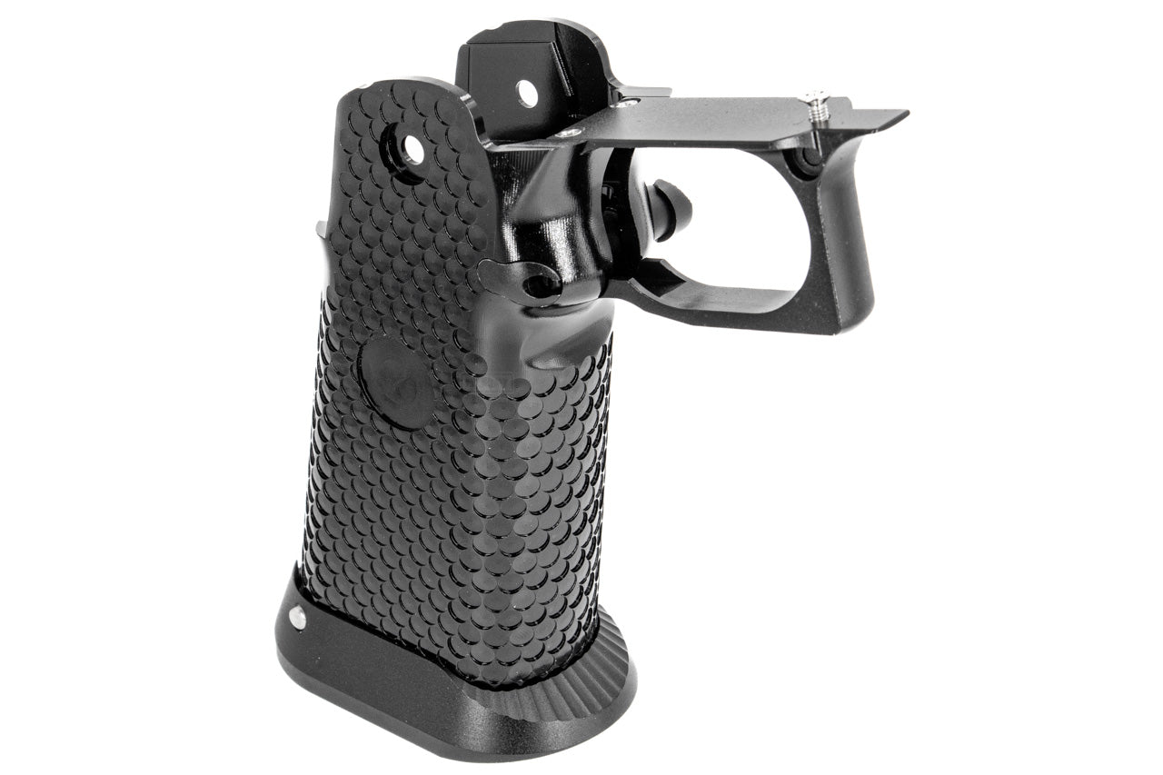 KF Airsoft CNC Aluminum Grip for Marui TM Hi-Capa GBB ( Black )