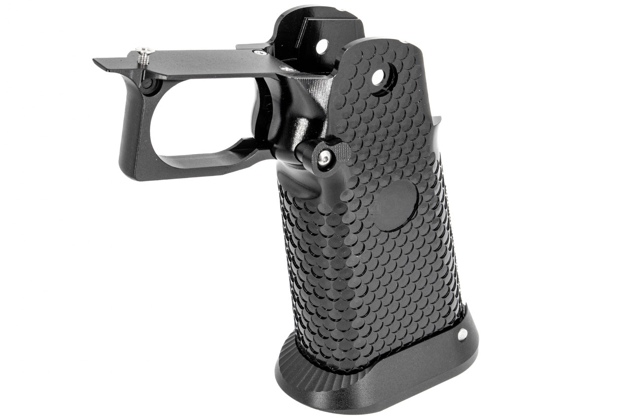 KF Airsoft CNC Aluminum Grip for Marui TM Hi-Capa GBB ( Black )