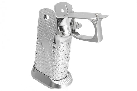 KF Airsoft CNC Aluminum Grip for Marui TM Hi-Capa GBB ( Silver )