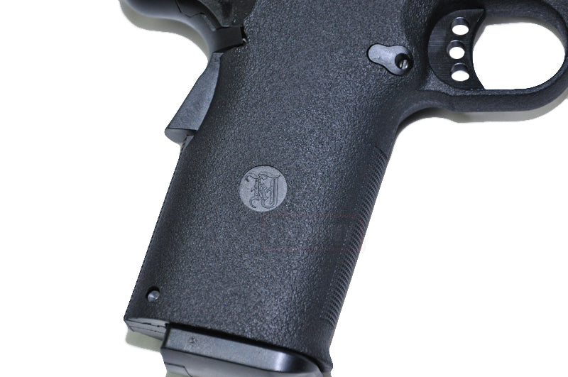 KJ Works KP 08 HI-CAPA Full Metal Black GBB Pistol