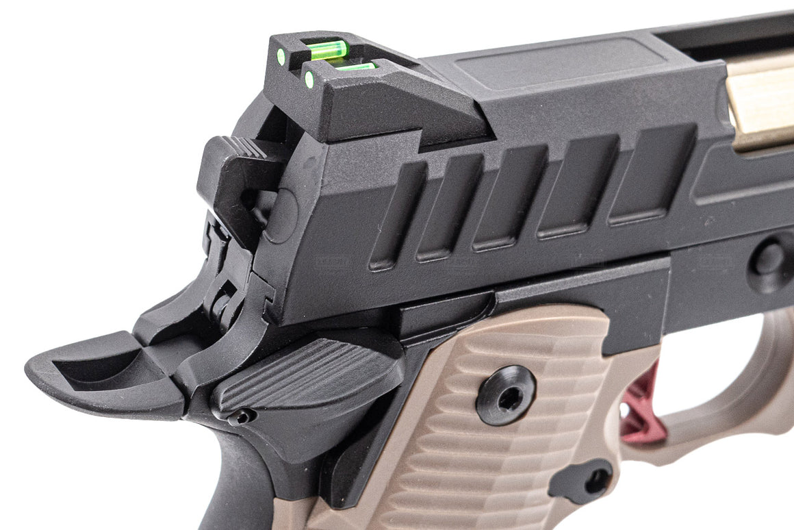 KJ Works KP-19S Hi-Capa GBB Pistol Airsoft