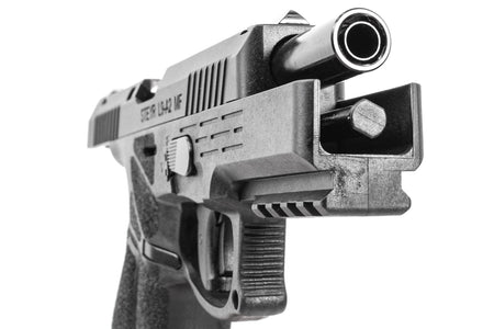 KJ Works STEYR ARMS L9A2 GBB Pistol Airsoft ( Black ) ( ASG Licensed )