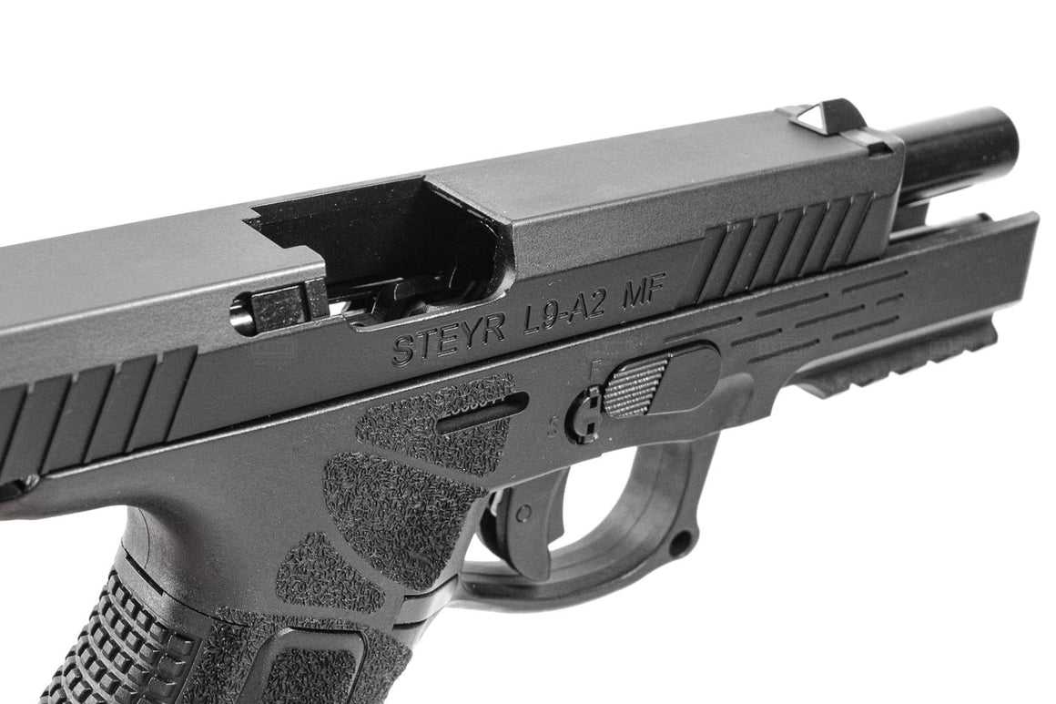 KJ Works STEYR ARMS L9A2 CO2 Pistol Airsoft ( Black ) ( ASG Licensed )