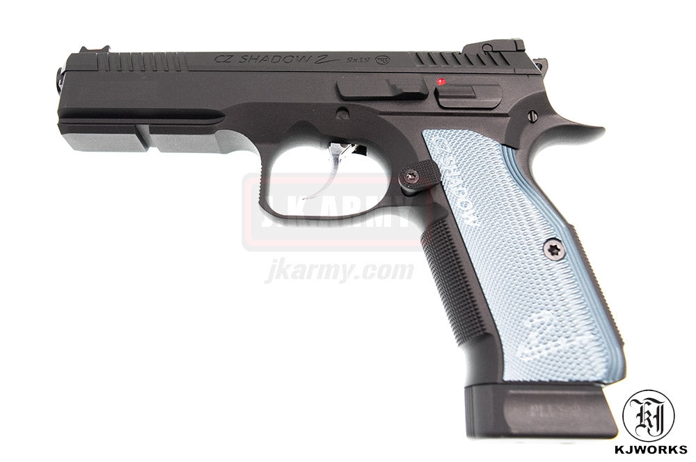 KJ Works CZ Shadow 2 GBB Pistol ( ASG Licensed ) - CO2 Version