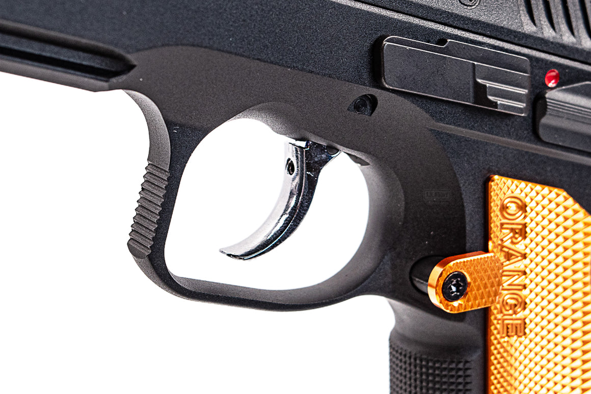 KJ Works ASG Licensed CZ Shadow 2 KP-15 GBB Pistol Airsoft ( Orange )