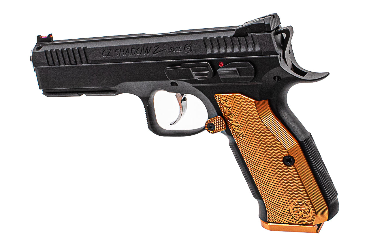 KJ Works ASG Licensed CZ Shadow 2 KP-15 GBB Pistol Airsoft ( Orange )