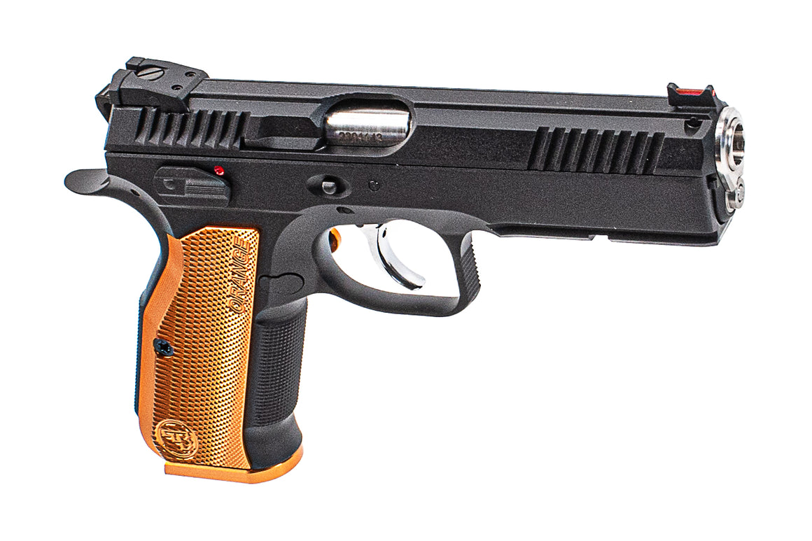 KJ Works ASG Licensed CZ Shadow 2 KP-15 GBB Pistol Airsoft ( Orange )
