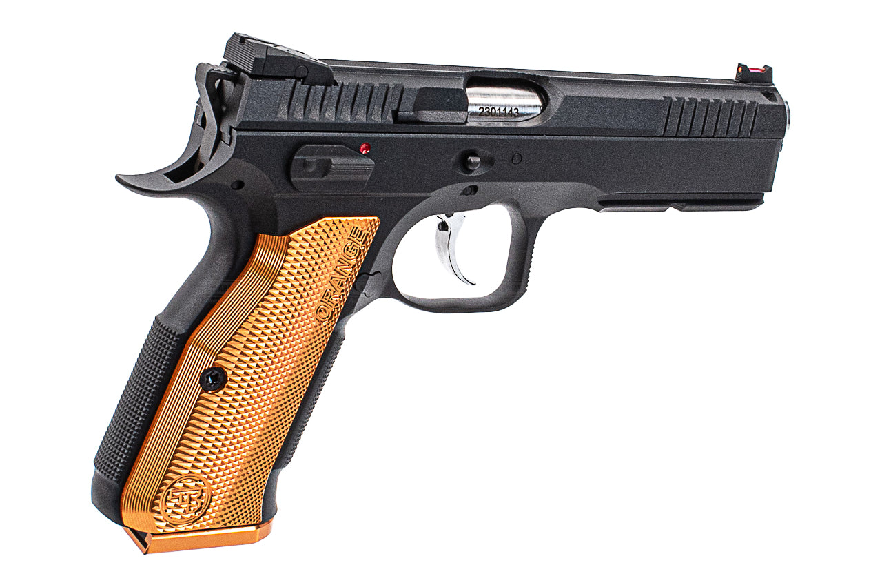 KJ Works ASG Licensed CZ Shadow 2 KP-15 GBB Pistol Airsoft ( Orange )