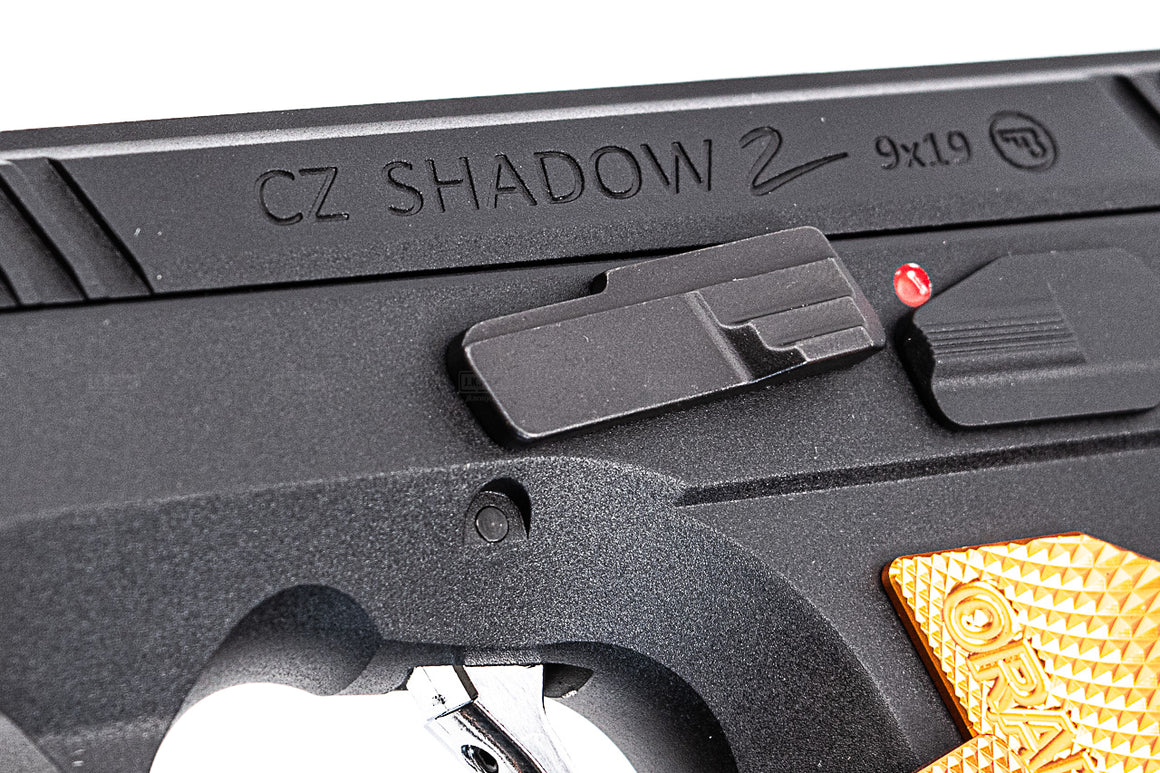 KJ Works ASG Licensed CZ Shadow 2 KP-15 GBB Pistol Airsoft ( Orange )