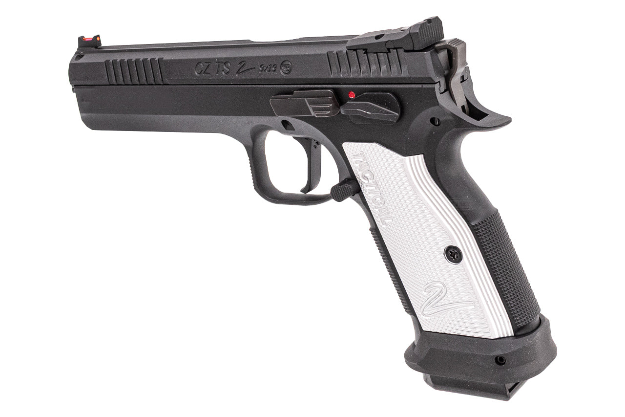 KJ Works ASG Licensed CZ TS 2 ( CO2 Version ) GBB Pistol Airsoft ( KP15-TS2 )