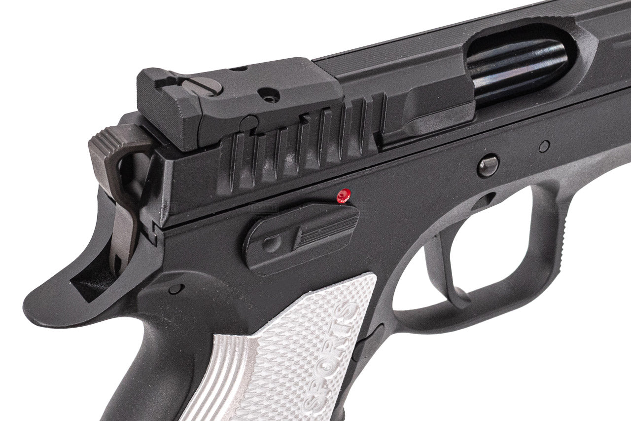 KJ Works ASG Licensed CZ TS 2 ( CO2 Version ) GBB Pistol Airsoft ( KP15-TS2 )