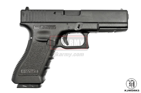 KJ Works KP-17 GBB Pistol CO2 Version - Black