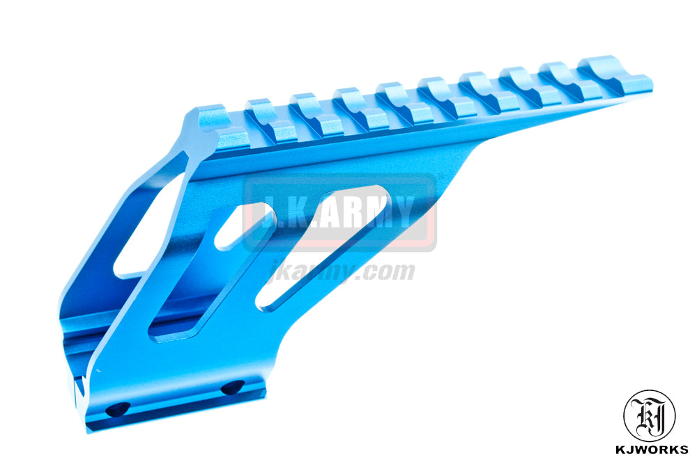 KJ Works Pistol Mount for KJ Works KP-05 / KP-06 / KP-07 / KP-08 & CZ SP-01 Shadow - Blue