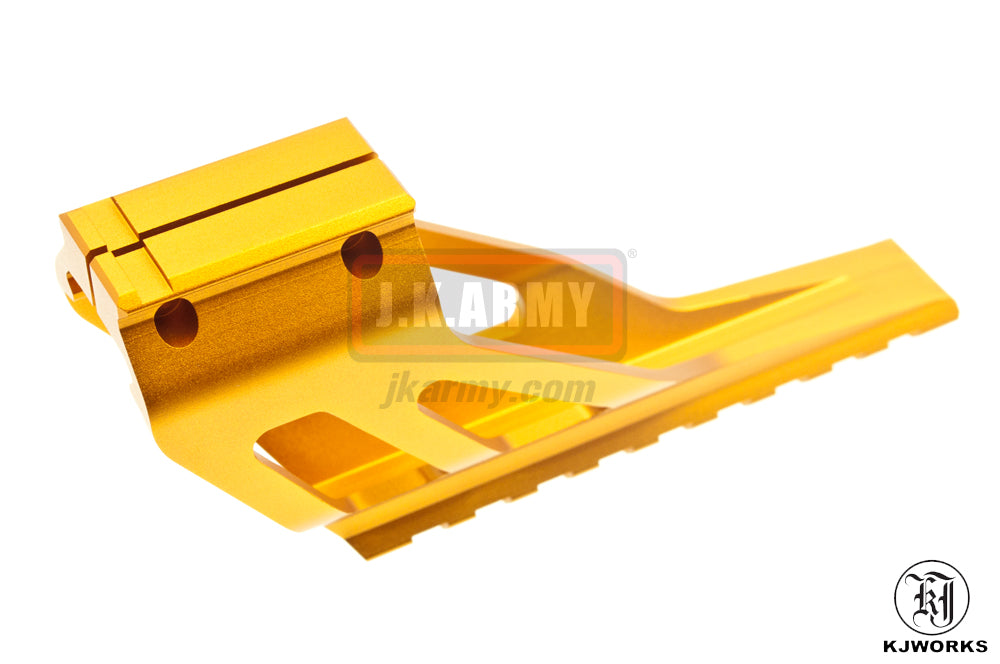 KJ Works Pistol Mount for KJ Works KP-05 / KP-06 / KP-07 / KP-08 & CZ SP-01 Shadow - Orange