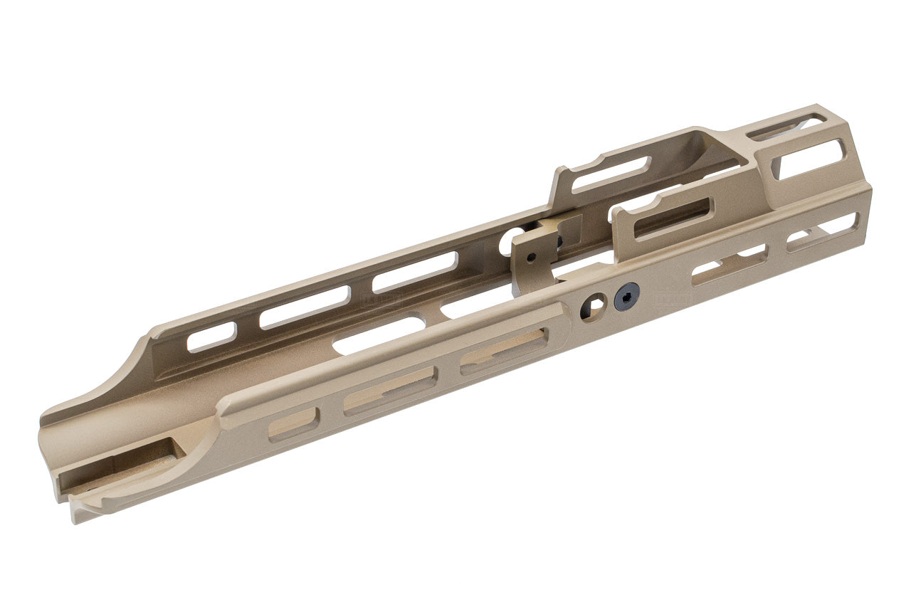 PTS Kinetic SCAR MREX M-LOK MK 2 4.25" Rail For Cyber Gun GM SCAR-L MK2 GBB ,  VFC SCAR-H ( AEG & GBB ) / L ( AEG ) , TM Recoil Shock SCAR-H / L ( Black / DE )