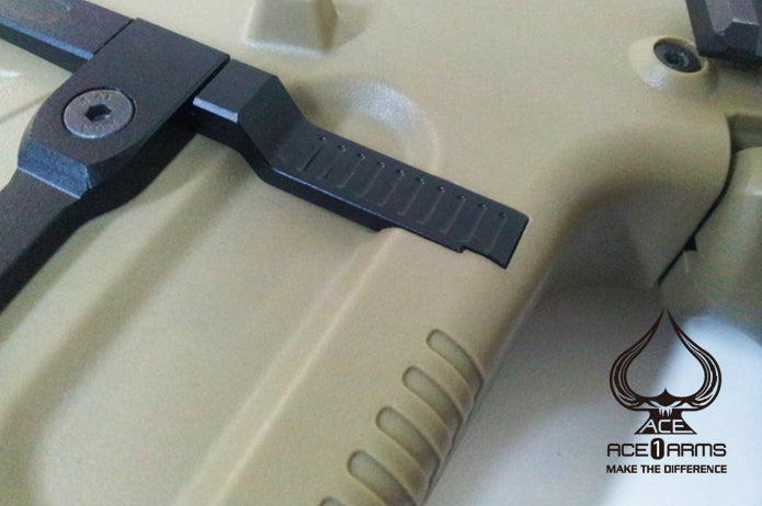 Ace 1 Arms Kriss Vector Right Hand Magazine Release for KWA Kriss Vector GBB ( Ambidextrous Function )