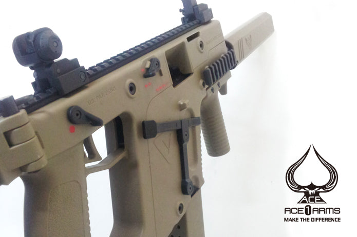 Ace 1 Arms Kriss Vector Right Hand Magazine Release for KWA Kriss Vector GBB ( Ambidextrous Function )