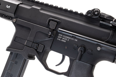 KWA QRF MOD.3 AEG 2.5 ( with Extra Free 80rd Magazine ) ( Black )