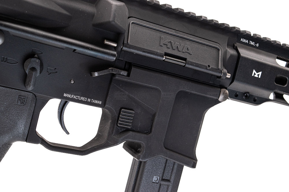 KWA QRF MOD.3 AEG 2.5 ( with Extra Free 80rd Magazine ) ( Black )