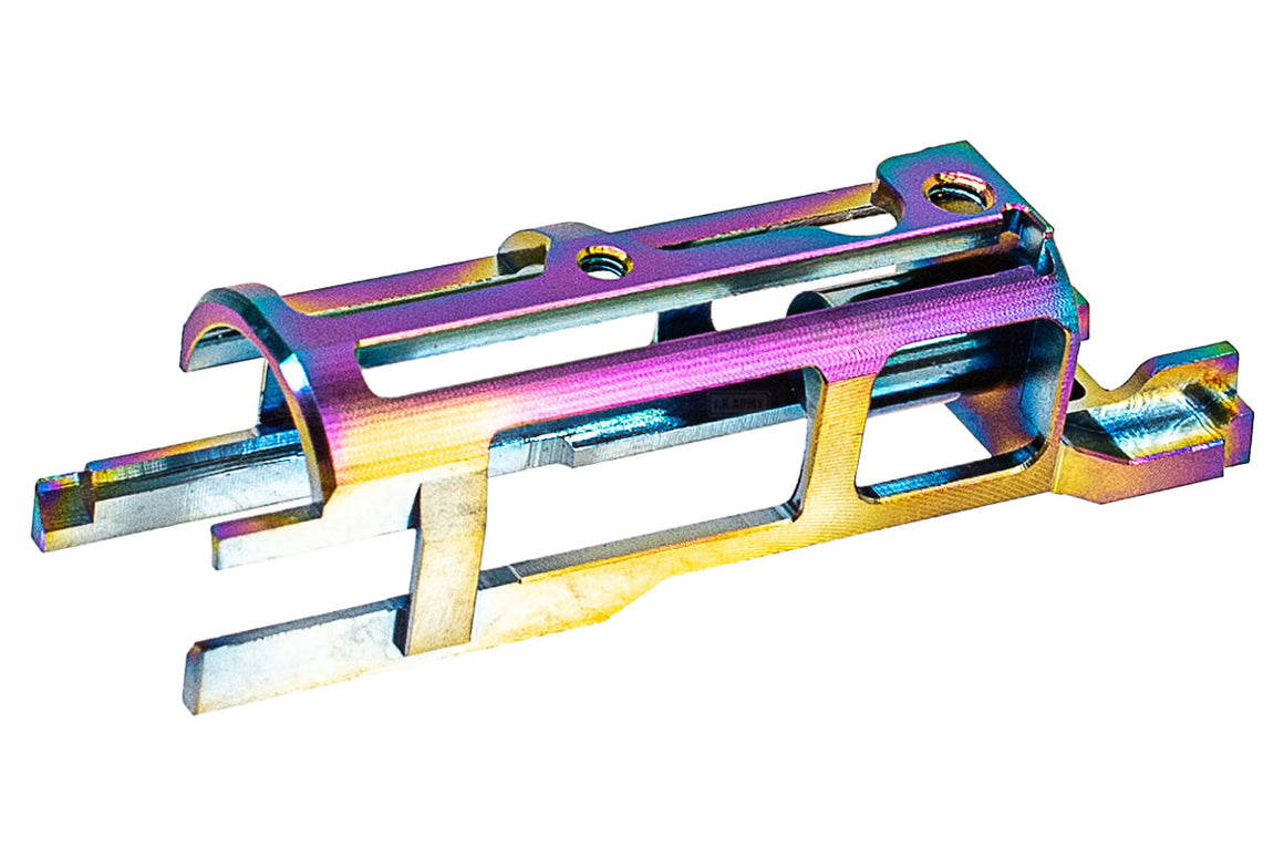 LA Capa CNC Aluminum TURBO Lightweight Blow Back Housing For Marui TM Hi-Capa 5.1 / 4.3 / Gold Match GBBP Series ( Rainbow )