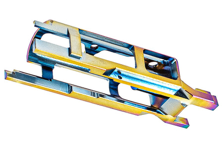 LA Capa CNC Aluminum TURBO Lightweight Blow Back Housing For Marui TM Hi-Capa 5.1 / 4.3 / Gold Match GBBP Series ( Rainbow )