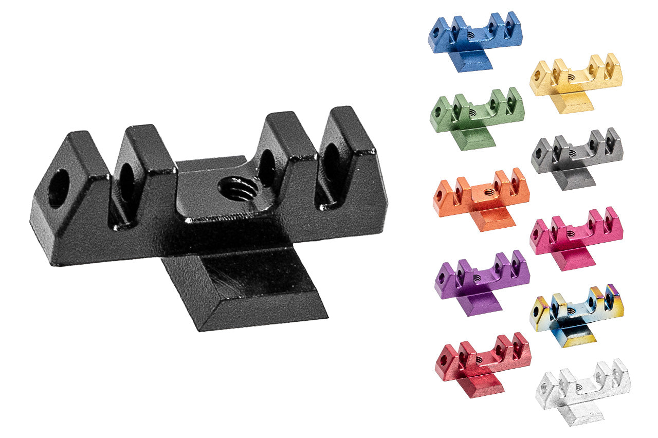 LA Capa S1 Fiber Optic Front Sight For Marui TM Hi-Capa 5.1 / 4.3 / Gold Match GBBP Series -Silver