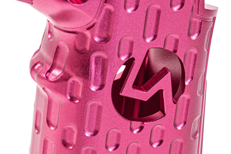 LA Capa CNC Aluminum S2 Cutout Grip For Marui TM Hi-Capa GBBP Series -Rainbow