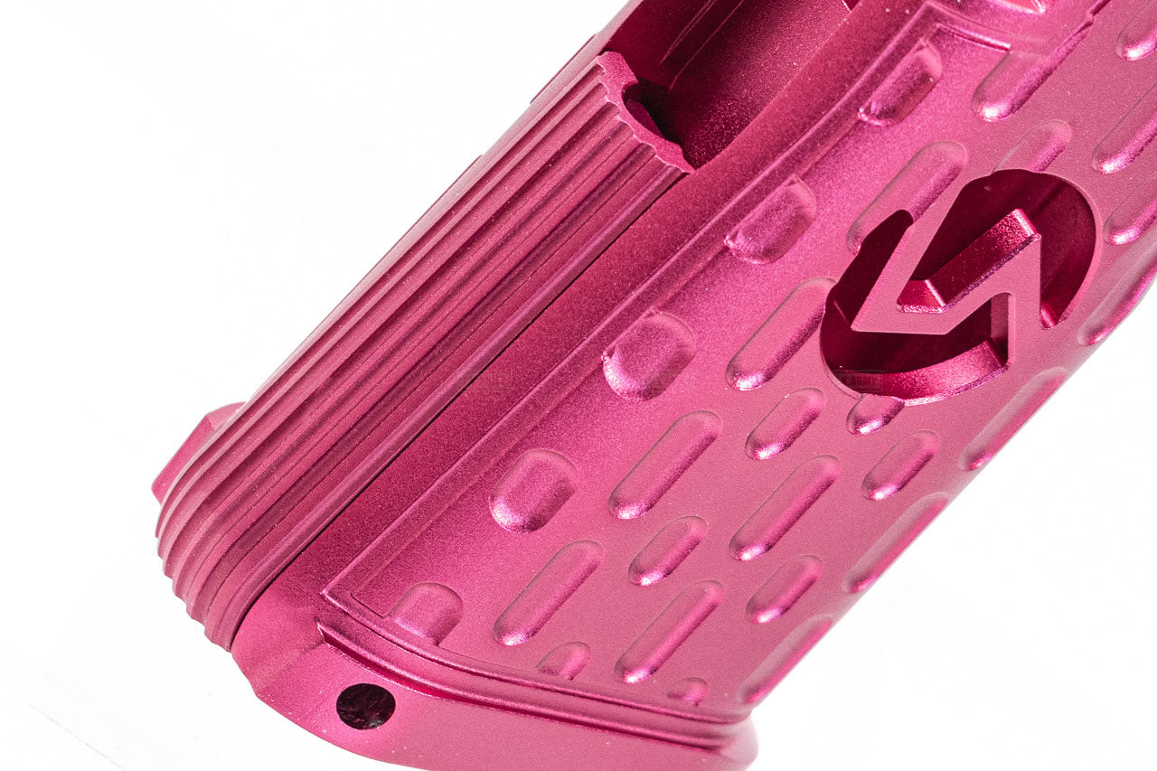 LA Capa CNC Aluminum S2 Cutout Grip For Marui TM Hi-Capa GBBP Series -Rainbow