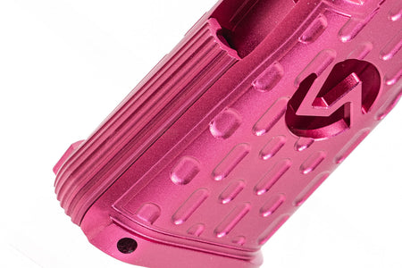 LA Capa CNC Aluminum S2 Cutout Grip For Marui TM Hi-Capa GBBP Series -Rainbow