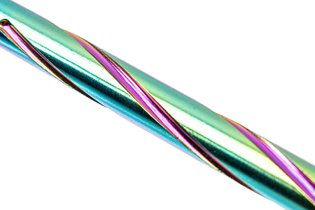 LA Capa Duralumin 5.1 Tornado Guide Rod For Marui TM Hi-Capa 5.1 GBBP Series-Rainbow